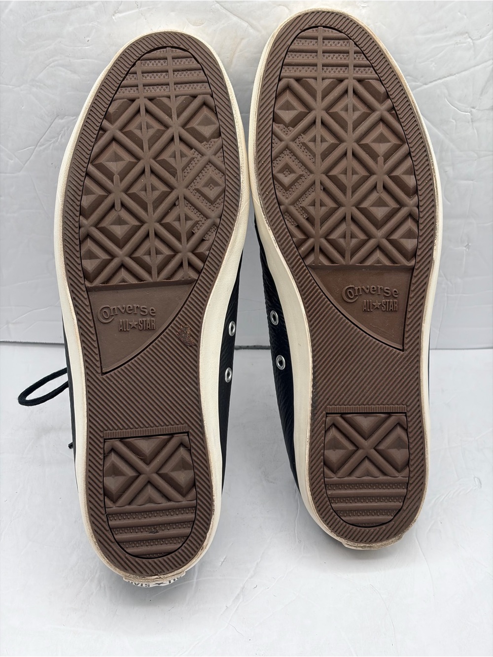 Converse All Star Sideways Ox Men size 11 Leather Casual Black Shoes - Picture 14 of 16